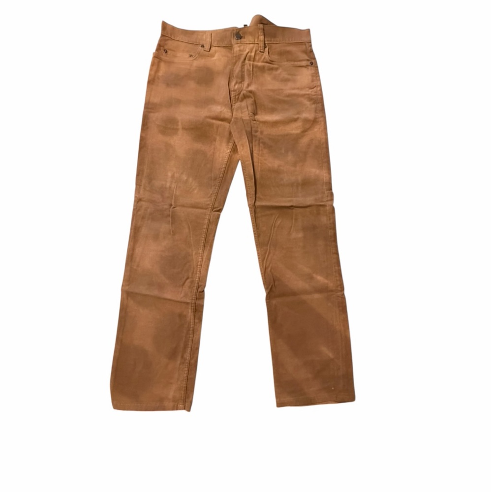 Banana Republic Traveler Pants 34x30 Camel Brown Slim Stretch Chinos
